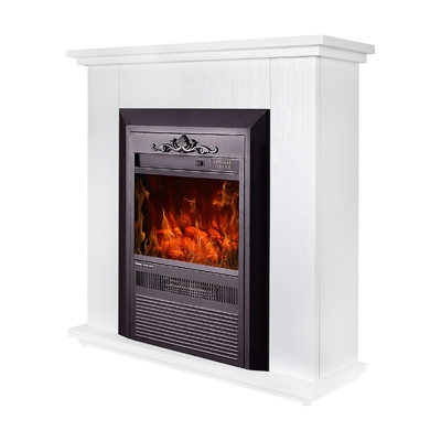 Elektrischer Kamin Spark & Cristina, Art Flame, 715x700x220 mm, 2000W, 2 Heizleistungen, 5 Flammenintensitätsmodi, Timer