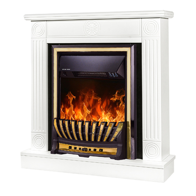 Elektrischer Kamin Donald & Meridian, Art Flame, 865x820x250 mm, 2000W, Thermostat, 5 Flammenintensitätsmodi, Timer