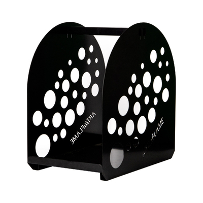 Metallständer zur Holzaufbewahrung Bubble, Art Flame, 400x380x260 mm