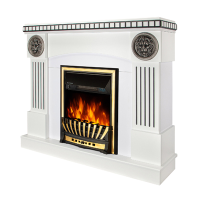 Elektrischer Kamin Prometeu & Meridian, Art Flame, 1050x1200x330 mm, 2000W, Thermostat, 5 Flammenintensitätsmodi, Timer