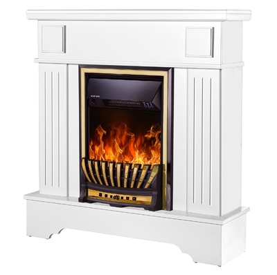 Elektrischer Kamin Marina extra & Meridian, Art Flame, 1092x1034x300 mm, 2000W, Thermostat, 5 Flammenintensitätsmodi, Timer